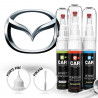 Kit Stylo Retouche Mazda + Apprêt Antirouille + Vernis