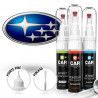 Kit Stylo Retouche Subaru + Apprêt Antirouille + Vernis