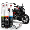 Kit Stylo Retouche Moto + Apprêt Antirouille + Vernis