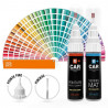 Kit stylo retouche peinture RAL Design + Vernis mat