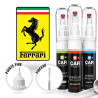 Kit Stylo Retouche Ferrari + Apprêt Antirouille + Vernis
