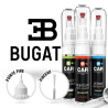 Kit Stylo Retouche Bugatti + Apprêt Antirouille + Vernis