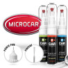 Kit Stylo Retouche Microcar + Apprêt Antirouille + Vernis
