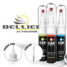 Kit Stylo Retouche Bellier  + Apprêt Antirouille + Vernis