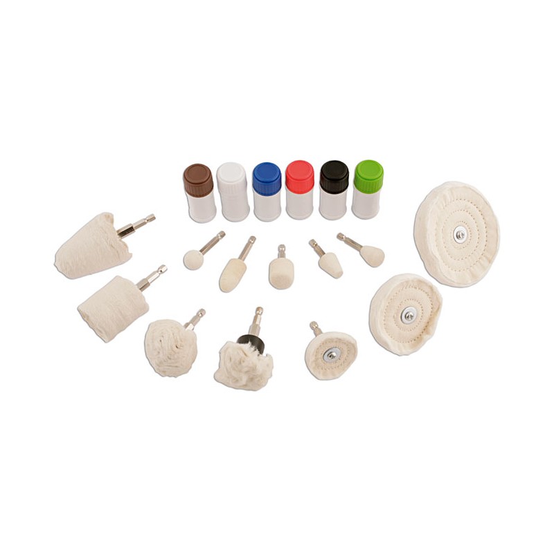 Kit De Polissage Métaux – 6 Barres De Cire à Polir, 30 G – Pour Bijoux, Pièces Auto, Outils – Finition Miroir